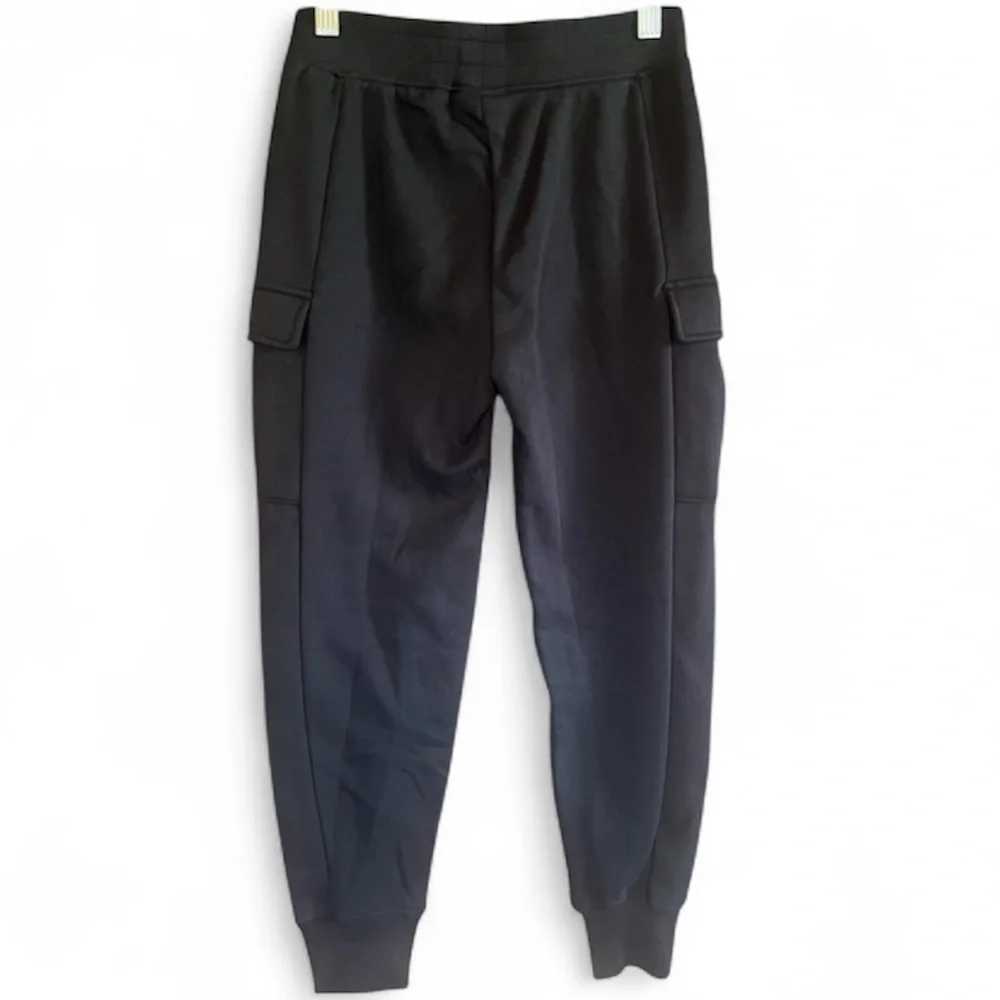 Champion Black Sweatpants with Tapered Ankle kids size 7/8 small